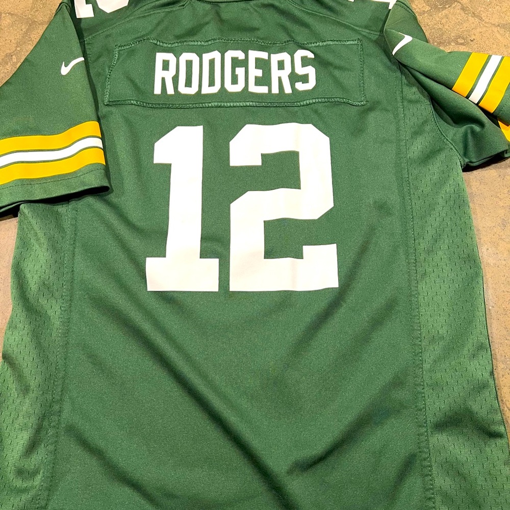 Green Bay Packers Home Jersey Rodgers